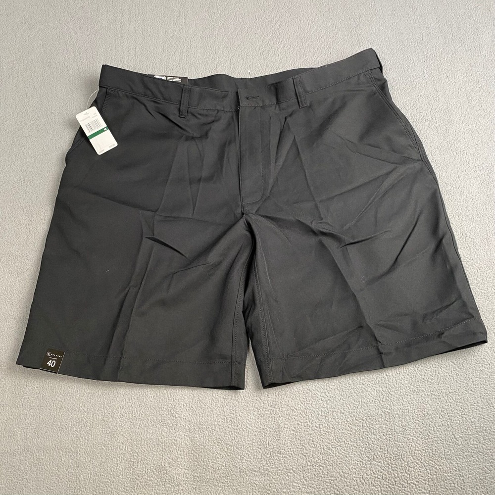 PGATOUR Men's Size 40 Waist‎ Classic Length Black Athletic Golf Shorts.Actiwear